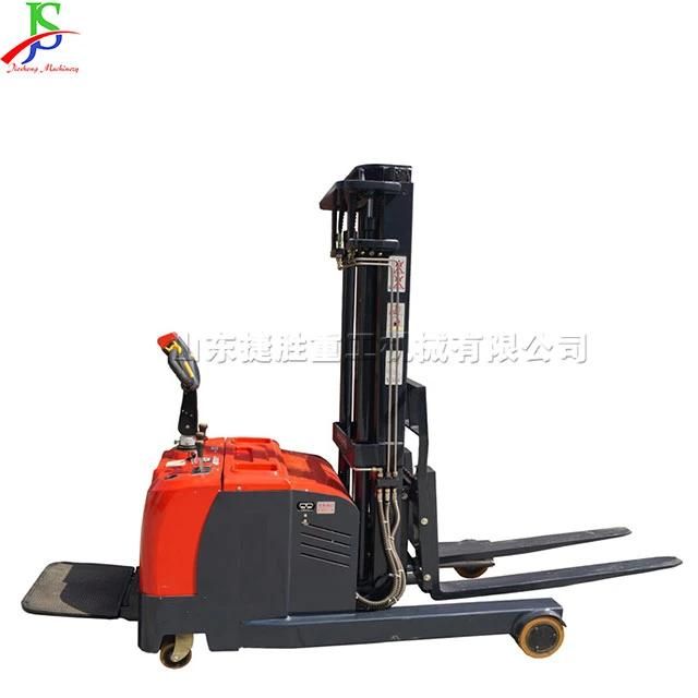 Electric Forklift Truck Stacking Equipment Cargo Lift Truck