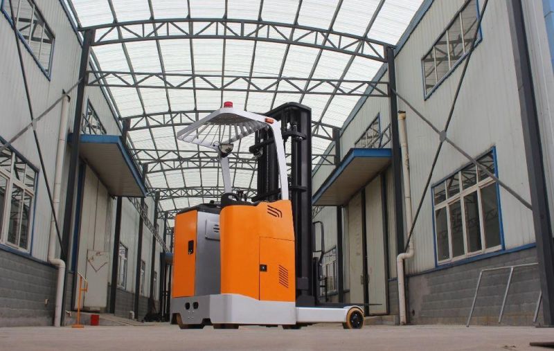 Side Standing Type Forklift Electric Reach Truck Electric Forklift Truck Side Standing Type Forklift
