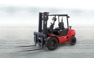 3.0t Rough Terrain Forklift with Yanmar 98 Diesel Engine