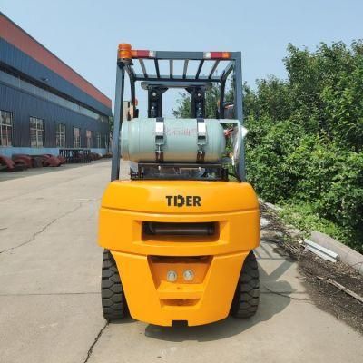 Factory Tder Stacking Gasoline Truck 7000 Lbs 3000 Kg LPG Forklift Fg30