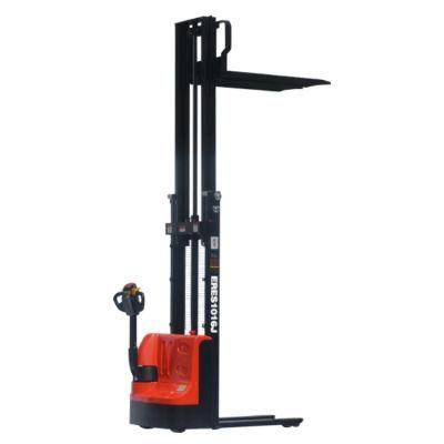 China Factory Supply Everun ERES1016J 1ton Smart Convenient Portable Pallet Stacker with High Quality