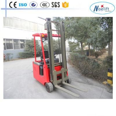 Small Three Wheel Battery Forklift External Forklift