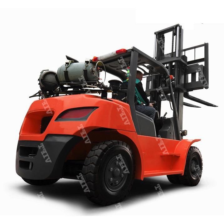 Dual Fuel Forklift 5 Ton LPG Gasoline Forklift