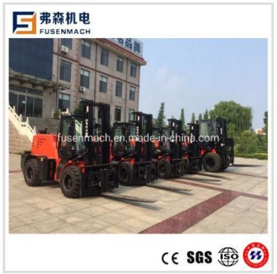 Ce Mark All Rough Terrian Forklift Truck
