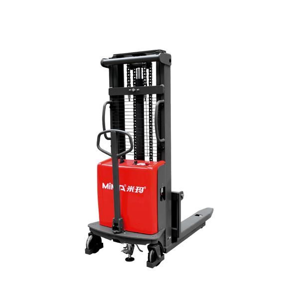 China Factory 1000kg Manual Pallet Stacker