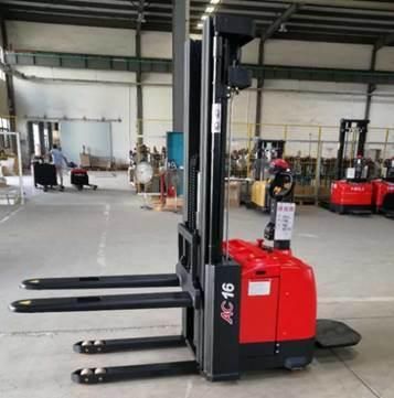 Heli 1.5ton/1.6ton/2ton Electric Pallet Stacker with Mechanical Steering