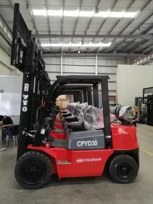 4 Ton LPG/Gas/Gasoline/Petrol Forklift with Side Shift