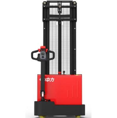 1.0t 1.5t Electric Pallet Lifting Stacker Machine for Sale
