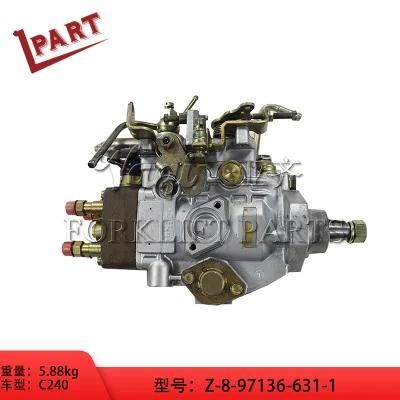 Forklift Parts Original Fuel Injection Pump Z-8-97136-631-1 for C240 Engine