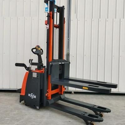 Factory Price Jiangmen Electric Truck Stand on Driving Forklift Cdd-Dq