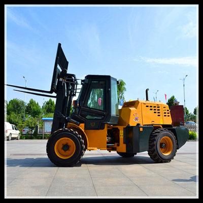 off Road Forklift All Wheel Drive Model