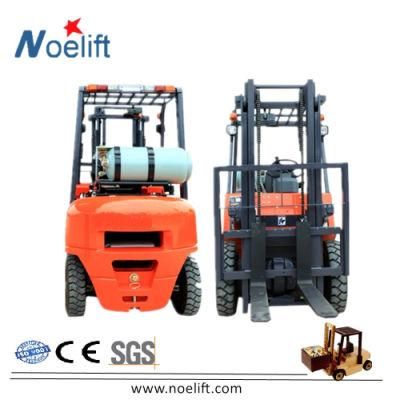 Waterproof IC Fork Lift 3000kgs Propane Forklift Truck with Tank