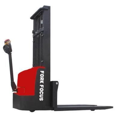 Walkie Electric Stacker 1.5t for Warehouse Stacker Forklift Forkfocus Machine Dealer