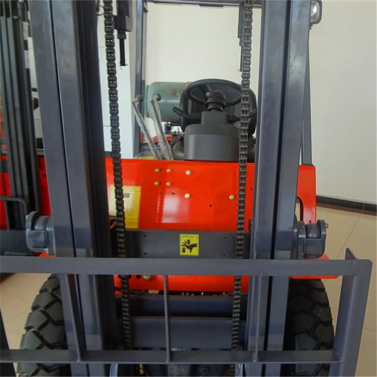 Flexibility and Portable Gas Fork Lift with Forklift Cabin