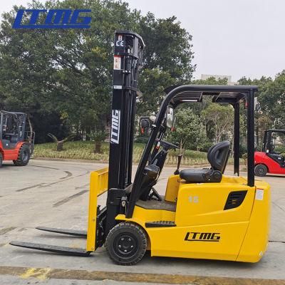 Ltmg 1.2 Ton 1.5 Ton 1.8 Ton 2t Narrow Aisle 3 Wheel Forklift Electric Forklift for Sale