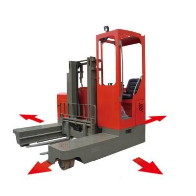 Narrow Aisle 2.5ton 3ton 4ton Multi-Directional Side Loader Forklift