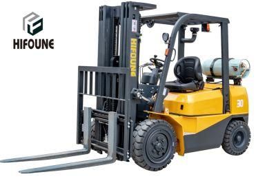 3 and 3.5 Ton LPG/Gas/Gasoline/Petrol Warehouse Forklift