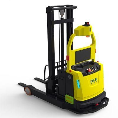 Emissions Free Capacity 1000kg Agv Forklift with Material Handing System