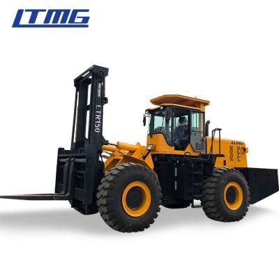 Ltmg 15 Ton Diesel Forklift Rough Terrain Forklift