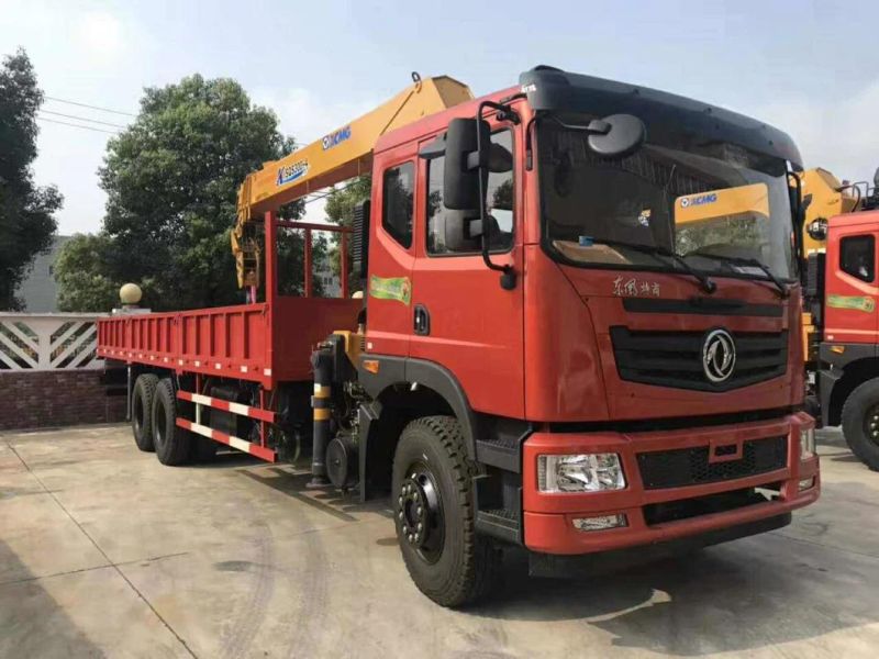 Dongfeng 6X4 Capacity 8tons 10tons 12tons Crane Mounted Truck