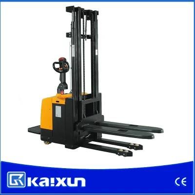 2t 2m PU All-Electric Hydraulic Pallet Equipment Battery Stacker with CE