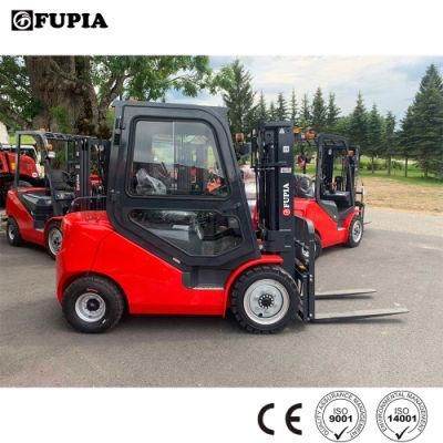 Factory Wholesale Material Handling Equipment 1.5 Ton Small Manual Diesels Forklifts