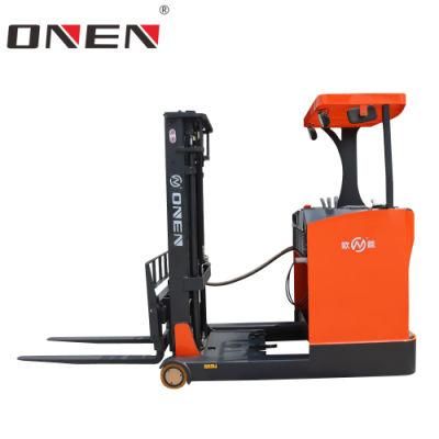 Practical Affordable 1500kg Stacking Height Electric Sit-Down Reach Truck Forklift