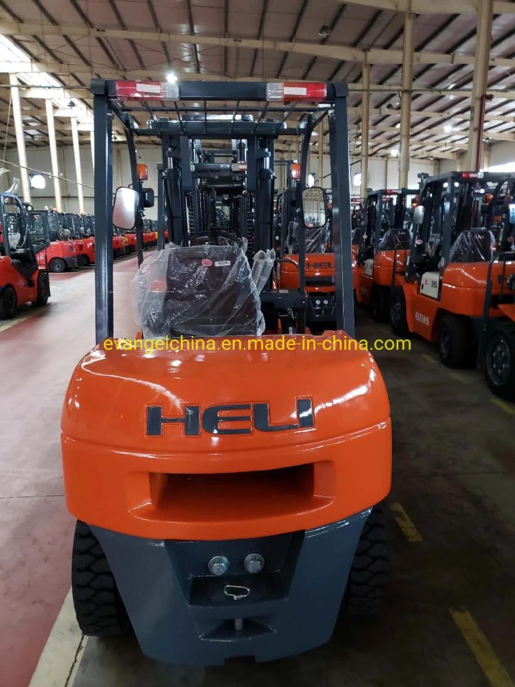 Anhui Heli 3.5ton Isu-Zu Diesel Engine Forklift Cpcd35