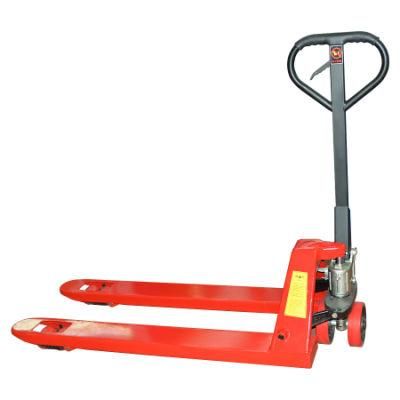 China Hot Sale 2-3 Ton Hand Pallet Truck