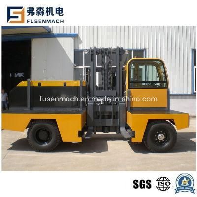 8tons Side Loading Forklift with Isuzu Engine Rated Load 8000kg