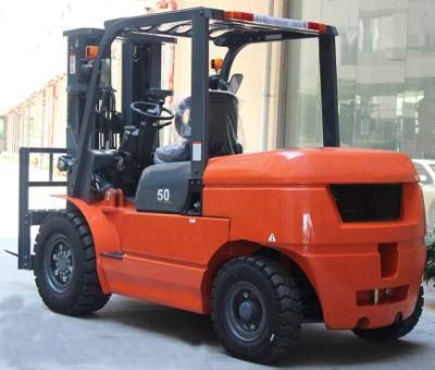 Diesel Electric Forklift 5 Ton with Ce Certificate and ISO