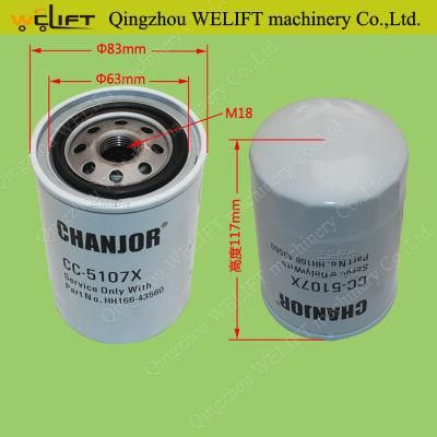 Forklift Spare Parts Fuel Filter for Kubota V2403 Part Cc5107X