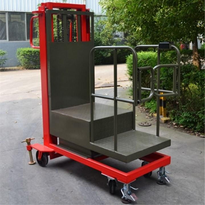Noelift Warehouse Work 300kg Capacity Semi-Electric Order Picker