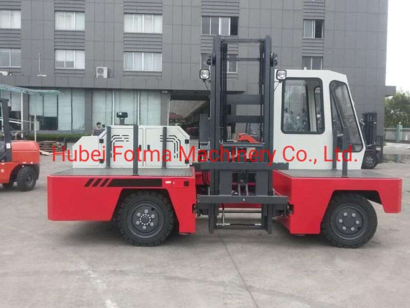 Fotma Side Loader Forklift Truck 6ton 10ton Cccd60, Cccd100