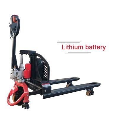 Lithium Battery Electric Pallet Truck Electric Hand Pallet Truck Manufacturer with ISO Certification