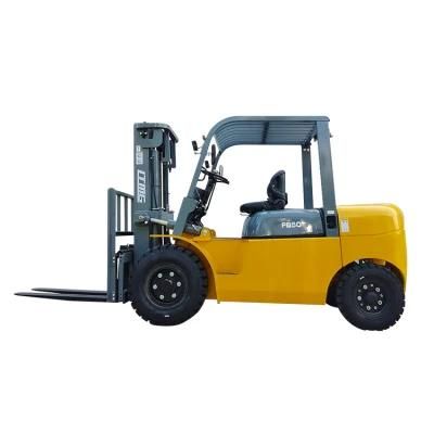 Ltmg Customized Color Big 4 Ton 5 Ton Diesel Forklift with Triplex Mast