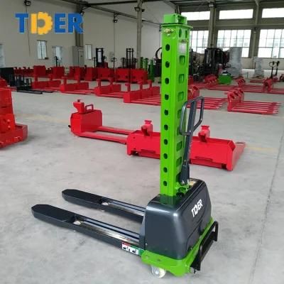 China 1 Year/2000 Working Hours Tder 1500kg Stacker Walkie Forklift