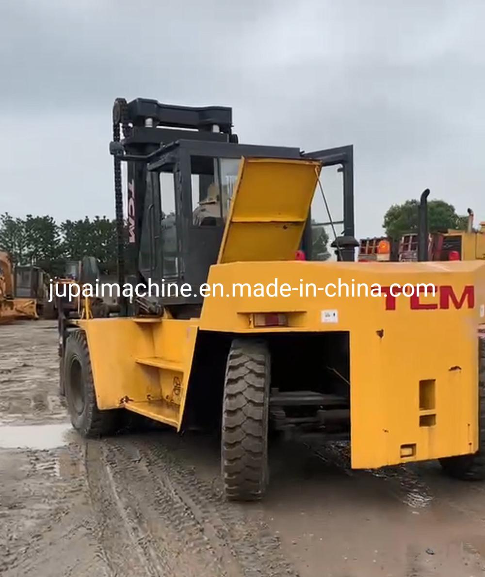 Low Price Good Quality Tcm 20 Ton Second-Hand Diesel Forklift Lifting Equipment Transport Forklift Fast Delivery