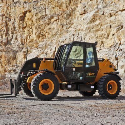 Welif Brand Telehadler Telescopic Forklift 3 Ton Telescopic Wheel Loader