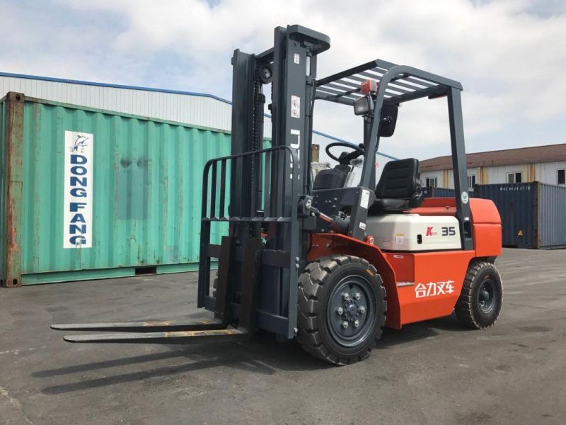 Heli 2.5 Ton Mini Diesel Forklift Truck Cpcd25 with Side Shift and 3000mm Lifting Height