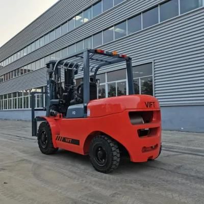 4.5ton Diesel Forklift, Loading Capacity 5000kg Forklift with Best Price for Sale