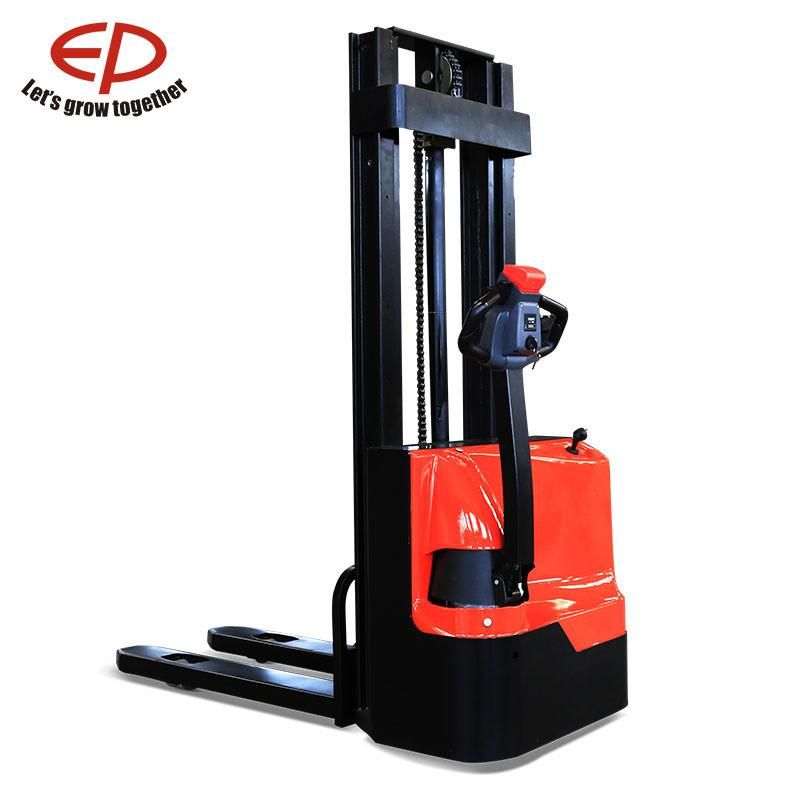 Maintenance Free Battery and on Board Charger Electric Stacker