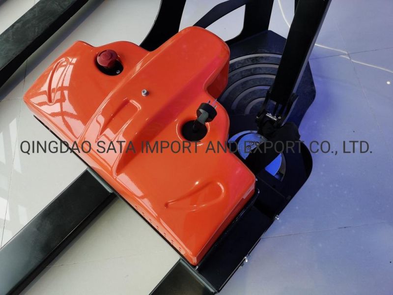 1.5 Ton Mini Electric Stand Drive Pallet Truck with Battery