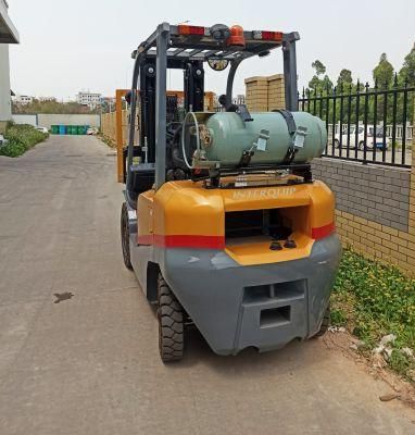 Automatic Hydraulic Transmission Mini 2 Ton LPG/Gas/Gasoline/Petrol Forklift with
