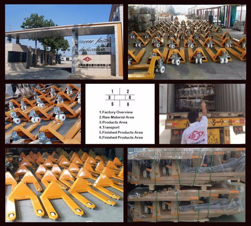 Best Price for Factory of Manual Hydraulic Pallet Truck