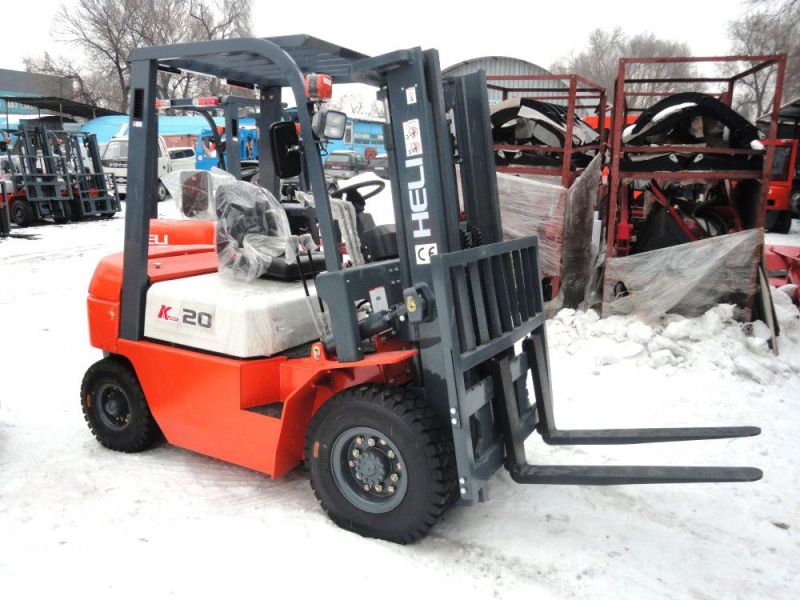 Heli 2 Tons Diesel Forklift Cpcd20 with EPA Engine