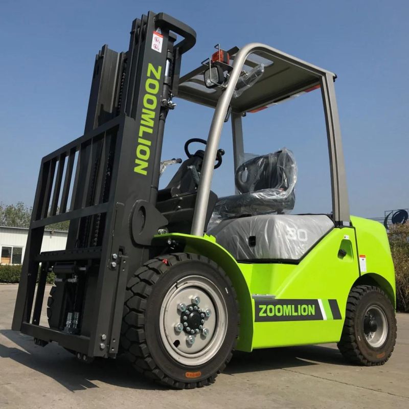 Zoomlion 3t Fd30h Diesel Forklifts for Logistics Park