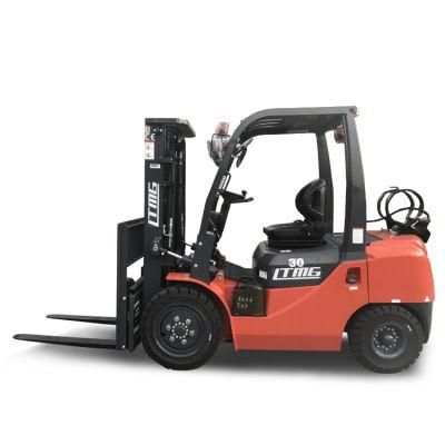 2022 Ltmg Hot 3 Ton LPG Forklift with Suspension Seat Fork Positioner in Stock for Sale