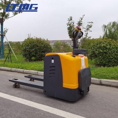 High Performance AC Motor Electric Jack Warehouse Lithium Pallet Truck 2 Ton