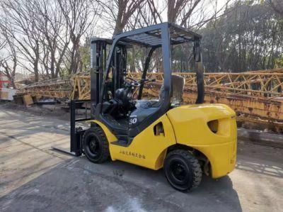 3t Komatsu Fd30t-16used Internal Combustion Counterweight Forklift Japan Original Komatsu Engine 2.5t Fd30-14 Used Forklift